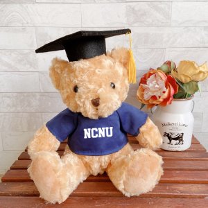 【團購商品，10隻起做】NCNU畢業小熊_藍
