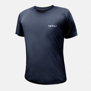 【團購商品，10件起做】NCNU簡約超細纖維排汗衫_鐵灰