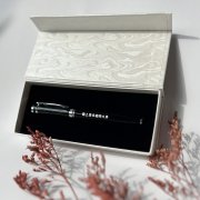 【團購商品，10支起做】暨大經典典雅鋼珠筆禮盒_琴鍵黑