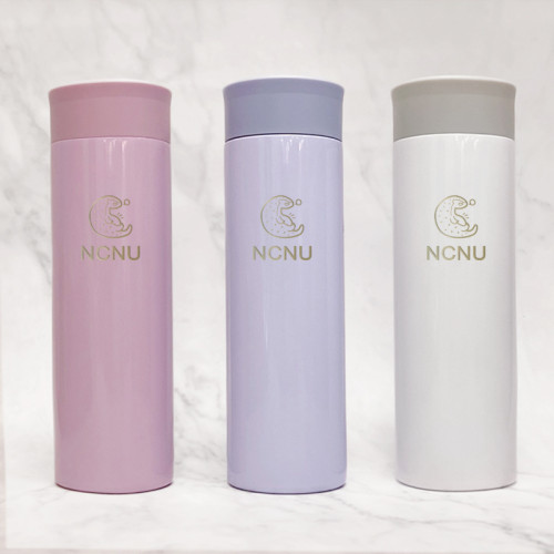 【圖文部獨賣】NCNU穿山甲療癒系304輕巧保溫瓶300mL_粉紫/粉藍/珍珠白