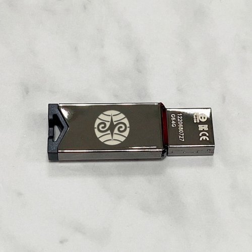 【團購商品，10個起做】暨大鏡面金屬款威剛ADATA隨身碟64G
