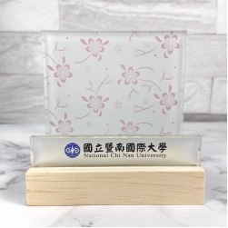 【團購商品，10個起做】暨大櫻花款手機名片座