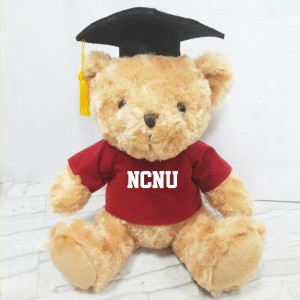 【絕版出清,售完不補】NCNU畢業小熊_酒紅