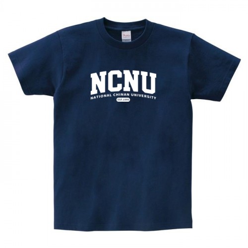 NCNU經典款純棉短T_深藍 NCNU經典款純棉短T_深藍
