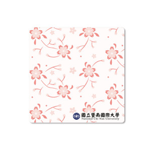【圖文部獨賣】暨大櫻為有你陶瓷吸水杯墊