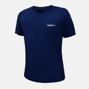 【團購商品，10件起做】NCNU簡約超細纖維排汗衫_丈青