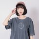 【圖文部獨賣】NCNU經典款慕夏純棉短T_夏夜藍