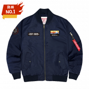 NCNU FORCE MA-1飛行夾克2.0_海軍藍