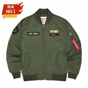 NCNU FORCE MA-1飛行夾克2.0_軍綠